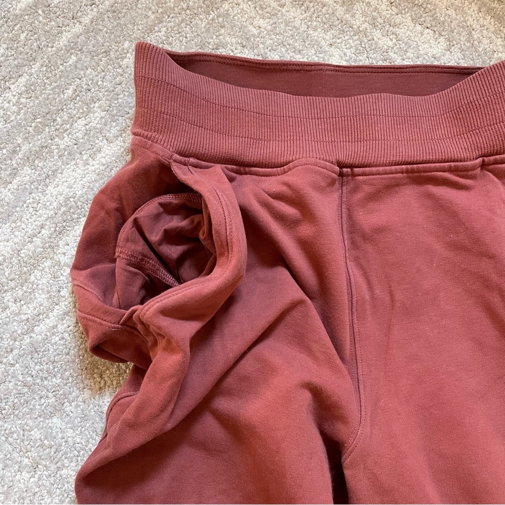 Lululemon Rust Red Joggers - image 4